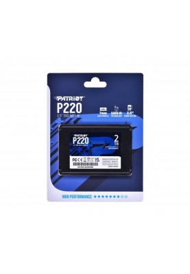 SSD Patriot P220 2TB 2.5" 7mm SATAIII