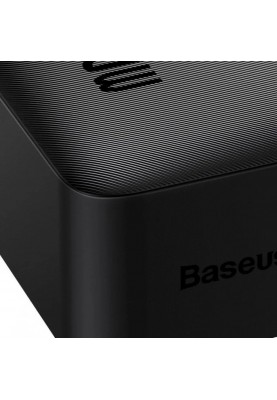 Зовнішній акумулятор Baseus Bipow Digital Display Power bank 30000mAh 20W Black