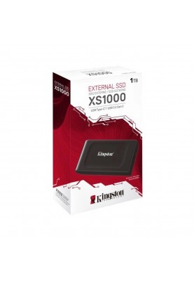 SSD Portable Kingston XS1000 1TB USB 3.2 Gen2 Type-C IP55 3D NAND
