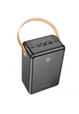 Зовнішній акумулятор BOROFONE BJ32 Terra 22.5W fully compatible power bank(80000mAh) Black