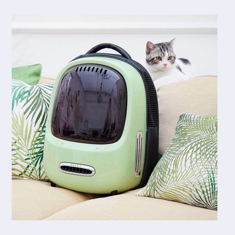 Рюкзак-переноска PETKIT Breezy2 Smart Cat Carrier green (P7704-G)