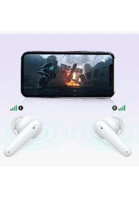Навушники Usams US-BE16 Transparent TWS Earbuds -- BE Series BT5.3 White
