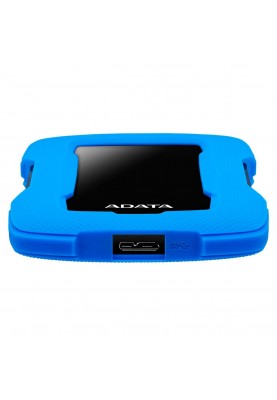 PHD External 2.5'' ADATA USB 3.1 DashDrive Durable HD330 2TB Blue