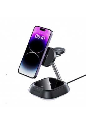 Бездротовий зарядний пристрій ACEFAST E16 desktop 3-in-1 wireless charging holder Black