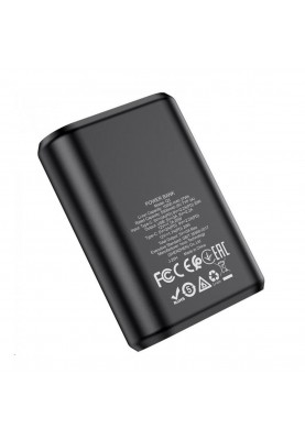 Зовнішній акумулятор HOCO Q3 Mayflower PD20W+QC3.0 power bank(10000mAh) Black