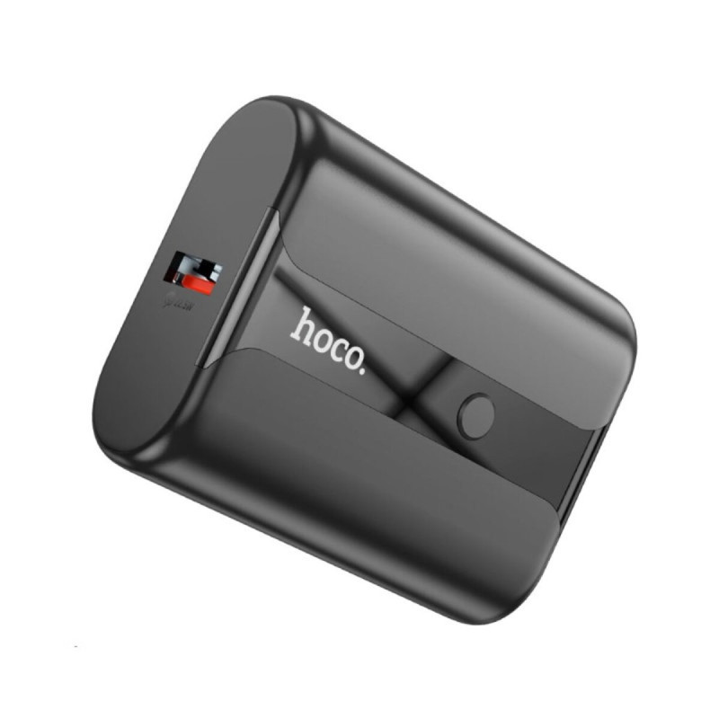 Зовнішній акумулятор HOCO Q3 Pro 22.5W+PD20W fully compatible power bank(10000mAh) Black