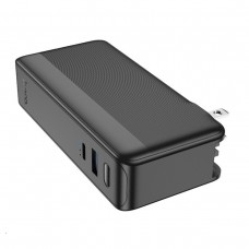 Зовнішній акумулятор HOCO Q16 Friendly 22.5W fully compatible power bank(US/EU)(10000mAh) Black