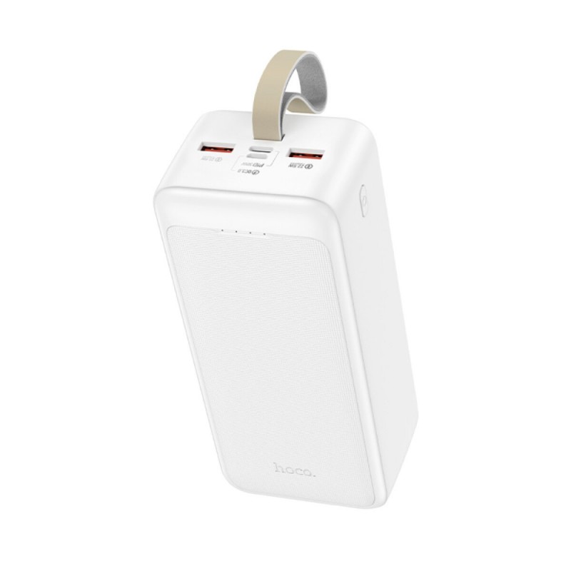 Зовнішній акумулятор HOCO J111C Smart charge PD30W power bank(40000mAh) White