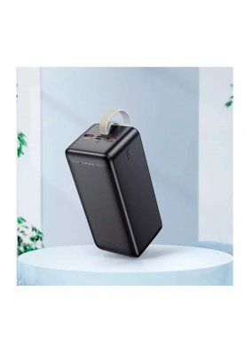 Зовнішній акумулятор HOCO J111D Smart charge PD30W power bank(50000mAh) Black