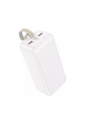Зовнішній акумулятор HOCO J111D Smart charge PD30W power bank(50000mAh) White