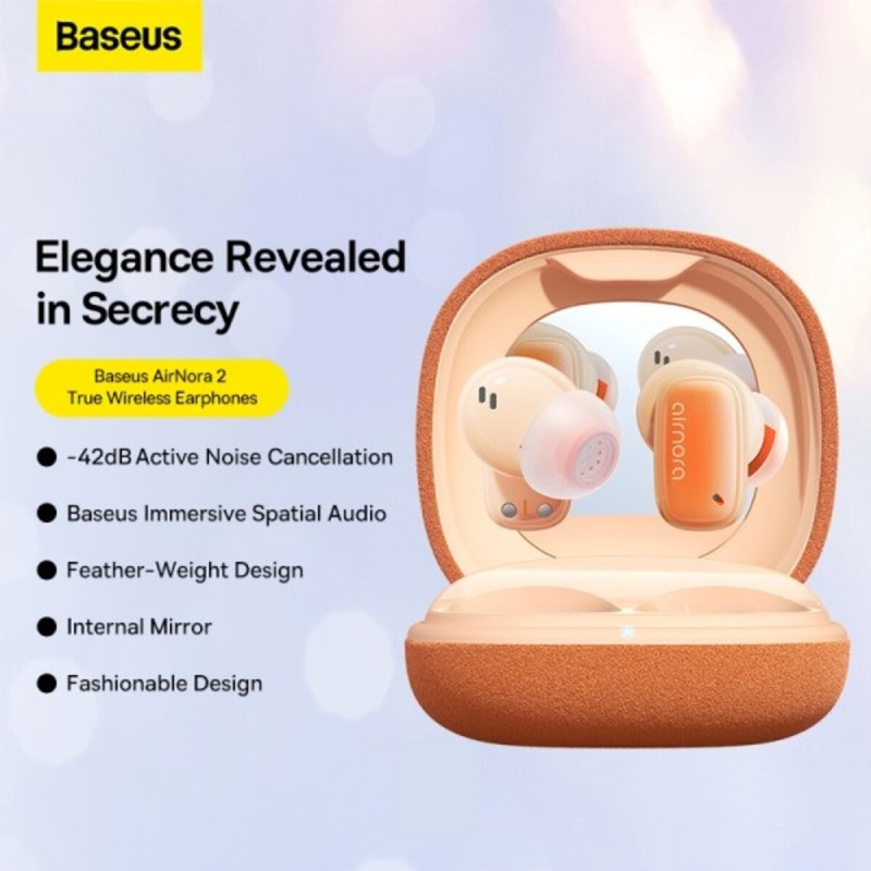 Бездротові навушники Baseus AirNora 2 True Wireless Earphones Gradient Orange