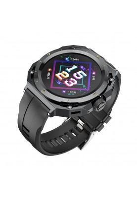 Смарт-годинник HOCO Y14 Smart sports watch(call version) Black