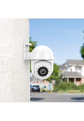 IP-камера відеоспостереження HOCO D2 outdoor PTZ HD camera White