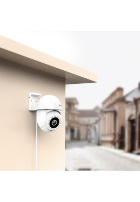 IP-камера відеоспостереження HOCO D2 outdoor PTZ HD camera White