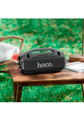 Портативна колонка HOCO HA3 Drum outdoor BT speaker Black