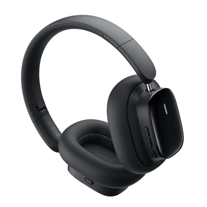 Бездротові навушники Baseus Bowie H1i Noise-Cancellation Wireless Headphones Cluster Black