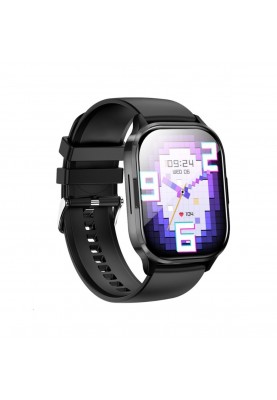 Смарт-годинник Borofone BD8 AMOLED Smart sports watch(call version) Bright Black