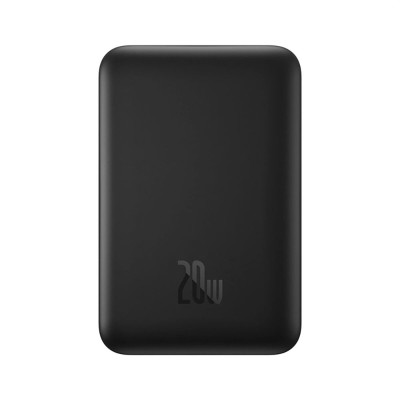 Зовнішній акумулятор Baseus Magnetic Mini Wireless Fast Charge Power Bank 10000mAh 20W Black