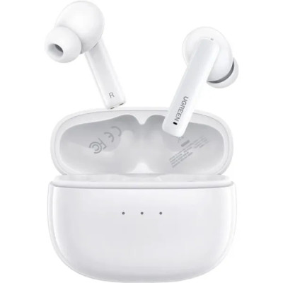 Бездротові навушники UGREEN WS106 HiTune T3 Active Noise-Cancelling Wireless Earbuds (White)(UGR-90206)