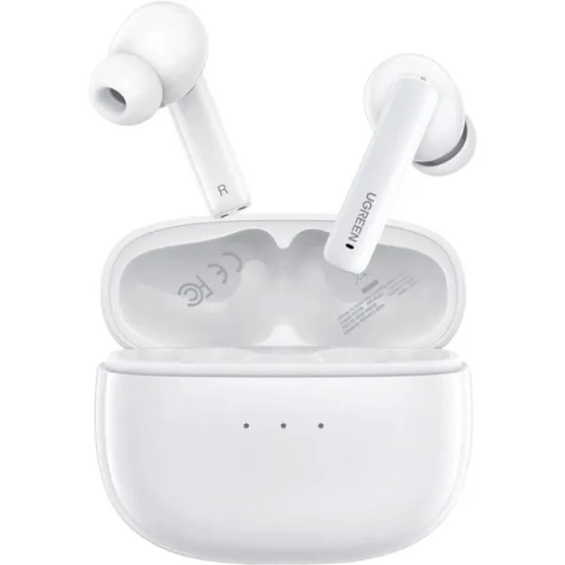 Бездротові навушники UGREEN WS106 HiTune T3 Active Noise-Cancelling Wireless Earbuds (White)(UGR-90206)