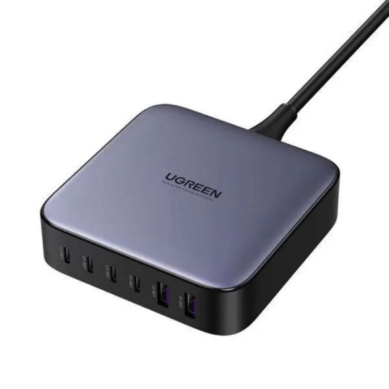 Зарядний пристрій UGREEN CD271 GaN 200W Desktop Charger (6-Port)(UGR-40914)