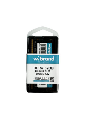 DDR4 Wibrand 32GB 3200MHz CL22 SODIMM