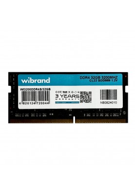 DDR4 Wibrand 32GB 3200MHz CL22 SODIMM