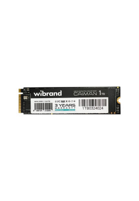 SSD M.2 Wibrand Caiman 1TB NVMe 2280 PCIe 3.0 3D NAND