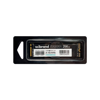 SSD M.2 Wibrand Caiman 256GB NVMe 2280 PCIe 3.0 3D NAND