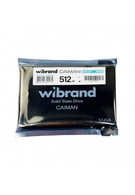 SSD Wibrand Caiman 512GB 2.5" 7mm SATAIII Bulk