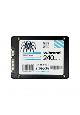 SSD Wibrand Spider 240GB 2.5" 7mm SATAIII Bulk