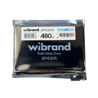 SSD Wibrand Spider 480GB 2.5" 7mm SATAIII Bulk