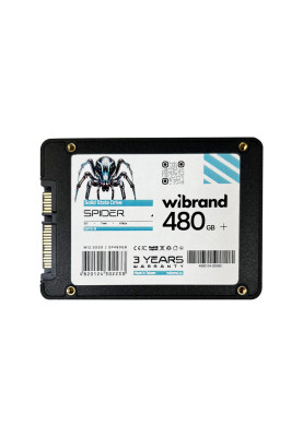 SSD Wibrand Spider 480GB 2.5" 7mm SATAIII Bulk