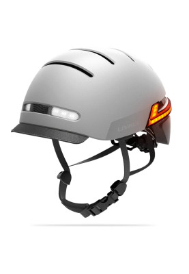 Захисний шолом Livall BH51M NEO (L) Grey (57-61см), акустика, мікрофон, сигнали поворотів та стопів, додаток, пульт BR80, Bluetooth