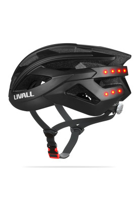 Захисний шолом Livall BH60SE NEO (L) Black (57-61см), акустика, мікрофон, сигнали поворотів та стопів, додаток, пульт BR80, Bluetooth
