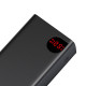 Зовнішній акумулятор Baseus Adaman Digital Display Fast Charge Power Bank 40000mAh 22.5W Black