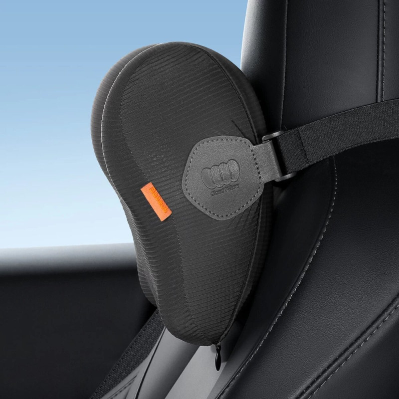 Подушка підголівник Baseus ComfortRide Series Car Cooling Headrest Cluster Black