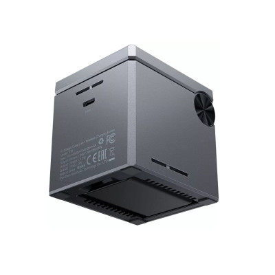 Бездротовий зарядний пристрій ACEFAST E18 Rubik's Cube 3-in-1 wireless charging holder Metal Gray
