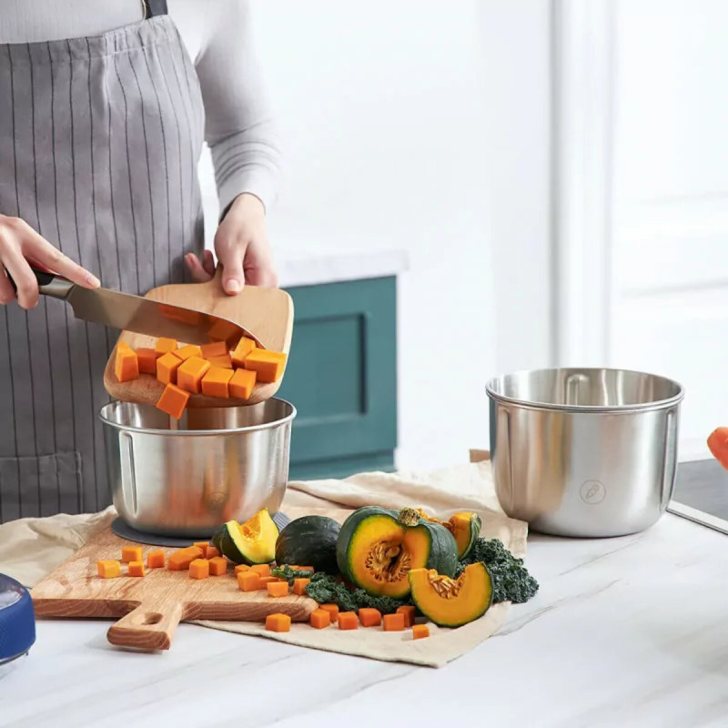 Подрібнювач-м'ясорубка Xiaomi Morphy Richards + (перехідник на EU розетку)