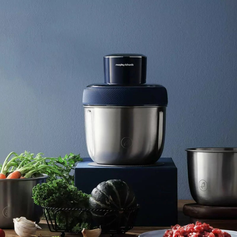 Подрібнювач-м'ясорубка Xiaomi Morphy Richards + (перехідник на EU розетку)