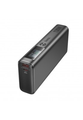 Зовнішній акумулятор HOCO Q17B Electric 130W power bank(20000mAh) space gray