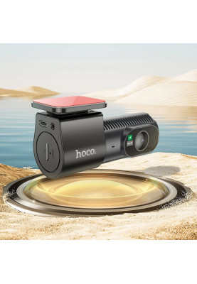 Відеореєстратор HOCO  DV7 2K display hidden driving recorder Black