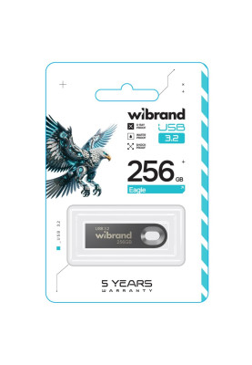 Flash Wibrand USB 3.2 Gen1 Eagle 256GB Grey