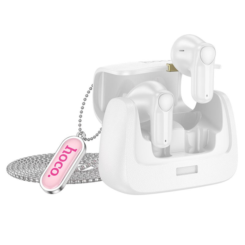 Бездротові навушники HOCO DES35 Dawn handbag BT headset White