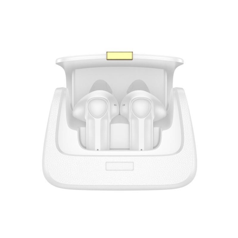 Бездротові навушники HOCO DES35 Dawn handbag BT headset White