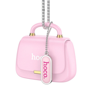 Навушники HOCO DES35 Dawn handbag BT headset Pink