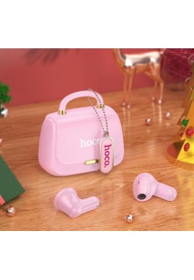 Навушники HOCO DES35 Dawn handbag BT headset Pink