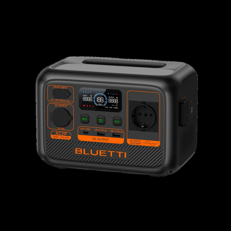Портативна зарядна станці Bluetti AC2P (230Wh)