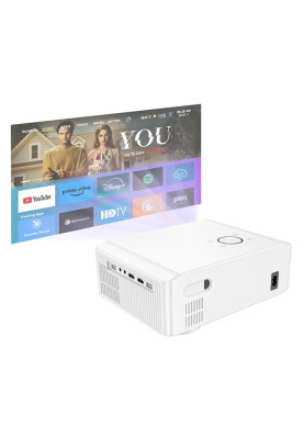 Проектор HOCO DT3 Smart electric focus projector(1080P Android version)(EU) White