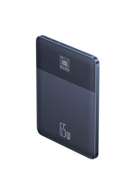 Зовнішній акумулятор Baseus Blade2 Fast-Charging Power Bank with Digital Display Intelligent Edition 12000mAh 65W Mariana Blue  (with Baseus Mini Whit